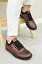 Genuine Leather Tan Men's Casual Shoes 126Ma420