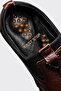 Genuine Leather Brown Women's Casual Shoes 343Za310 - 5