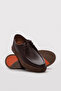 Genuine Leather Brown Floater Men's Casual Shoes 781Ma254 - 3