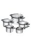 Simplify Cookware Set, 5-Piece, Stainless Steel