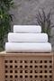 White Line Pattern Hotel Towel 50 × 90 cm