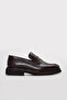 Genuine Leather Brown Floter Brown Men's Classic Shoes 867Ma850Eva
