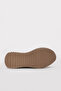 Genuine Leather Beige Gold Women's Casual Shoes 757Za25804 - 5
