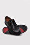 Genuine Leather Black Floater Men's Casual Shoes 781Ma254 - 3