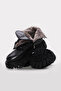 Genuine Leather and Fur Black Floater Women's Classic Boots 710Kza6001 - 4
