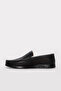 Genuine Leather Men's Black Casual Shoes 126MA001 - 3