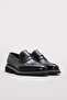 Genuine Leather Black Floater Men's Classic Shoes 867Ma850Eva - 4