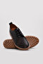 Genuine Leather Black Women's Casual Shoes 240Za2113 - 3