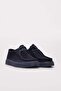 Genuine Leather Navy Blue Suede Men's Casual Shoes 628Ma2024 - 5