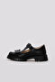 Genuine Leather Black Girls' Casual Shoes 157Xa033 - 2