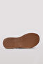 Genuine Leather Women's Wedge Heel Slippers 621Za1099 - 5