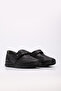Genuine Leather Black Women's Casual Shoes 138ZA604 - 5