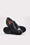 Genuine Leather Black Men's Classic Shoes 214Kma4091 - 3