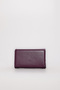 Genuine Leather Plum Women's Bifold Zipper Wallet 779Ca2725 - 3