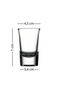 Fortuna 4-Piece Shot Glass Set 34 Cc - 3