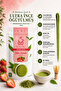 Six-Piece Flavored Matcha Tea Set (Total 450 Grams of Ultra-Fine Ground Matcha) - 4
