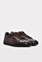 Genuine Leather Men's Black Casual Shoes 819MA501 - 4