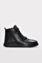 Genuine Leather Black Women's Classic Boots 757SZA23662 - 2