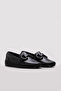 Genuine Leather Black Women's Casual Shoes 164Za2045 - 4