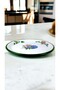 No 40 Enamel Tray Tableware, Food Presentation Tray, Floor Table Zinc ~38 cm - 5