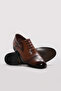 Genuine Leather Tan Men's Classic Shoes 867Mba077 - 3