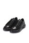 Genuine Leather Black Women's Sports Shoes 934Za108 - 6