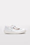 Genuine Leather White Girls' Sneaker Shoes 006Xa1040