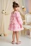 Baby Girl Dress Girl's Dress Floral Birthday Party Wedding Special Occasion Long Sleeve Lined with Bow - 2
