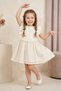 Baby Girl Dress Girls' Dress Birthday Party Wedding Dress Lace Short Sleeve Lined Dress - 2