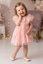Baby Girl Dress Girls Kids Dress Birthday Party Wedding Dress Short Sleeve Lined Dress