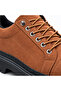 Ba0245 Tan Suede Men's Shoes - Practical, Smart, Rubber Laced, Black, High-Sole, Comfortable Casual Sneaker - 4