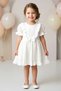 Baby Girl Dress Girls' Dress Birthday Party Wedding Dress Lace Short Sleeve Lined Dress - 3