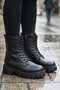 High Non-Slip Sole Zippered Waterproof Boots with Fur Inside Women's Boots - 3