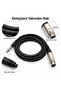 Mn166Mc 5 Meter Microphone Cable Xlr Female to 6.3mm Jack Male (Amplifier & Mixer Compatible) - 7