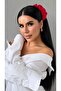 Elastic Hair Clip Red Pinterest Model Women's Hair Clip Bun Clip