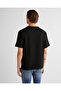 Men's Black Relaxed Fit T-Shirt - 2