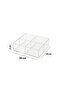 Watch & Bracelet & Jewelry Organizer (4 Compartments Transparent) - 3