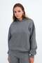Silvery Hooded Sweatshirt S12916 - 5