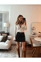 Belted Skirt - Black |   F1801