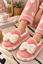 Cute Women's Plush Home Slippers Non-Slip Sole Comfortable and Cute Design - 6