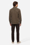 Men's Brown Regular Fit Long Sleeve Shirt - 2