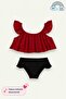 Ruffle Detailed 2-Piece Swimsuit Set