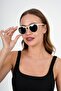 Cream Round Polo Exchange Sunglasses - 3