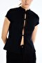 Slim Fit Half Turtleneck Basic Short Sleeve T-Shirt I6035Ax26Au - 8