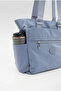 Vx-023 Large Size Multi-Pocket Women's Shoulder Bag Blue - 5
