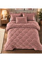 "With a Gift" Single-Size Double-Sided 155X215 Welsoft Quilt''Ultra Filled'' (New Season) - 3