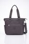 Vx-023 Large Size Multi-Pocket Women's Shoulder Bag Dark Gray - 4