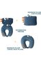 2-in-1 Convertible U-Shaped Travel Pillow,Soft Microbead Neck Support for Flights and Home - 6