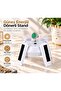 Solar Powered Rotating Glasses Stand Black - 2