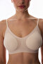 Ceramic Beige Zerogram Padded Bra - 4